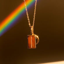 Load image into Gallery viewer, Necklace - 'I Am One of a Kind' Affirmation Necklace - Gold