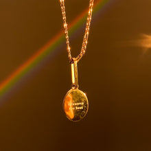 Load image into Gallery viewer, Necklace - 'I Deserve The Best' Affirmation Necklace - Gold