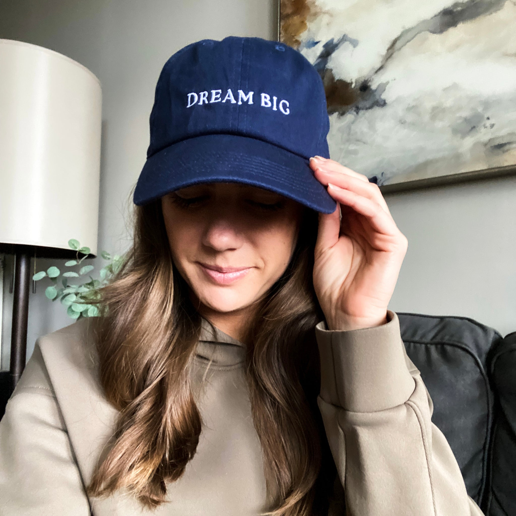 Dream Big Hat Navy - Main Image