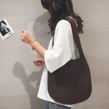 Load image into Gallery viewer, Slouch Bag - Knit Tote Satchel
